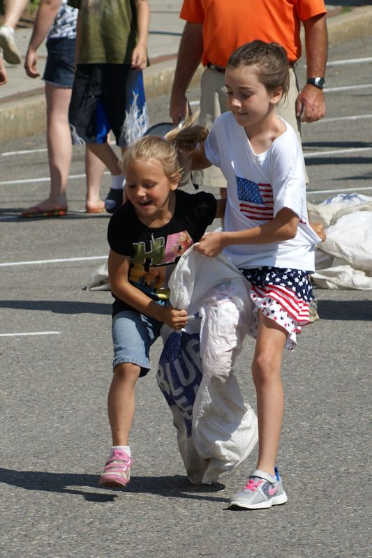 sack race